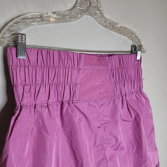 Free People Movement Pink Orchid Active Shorts Lined Size XL New - Picture 9 of 15